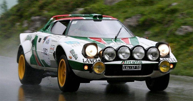 Lancia Stratos Alitalia Livery Keychain – Italian Motorsport Pride from the Race Track Wall Art store collection.