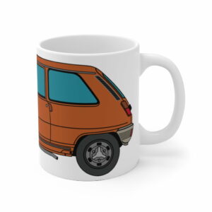 Renault 5 Ceramic Mug Automotive by blueprint art by the art box