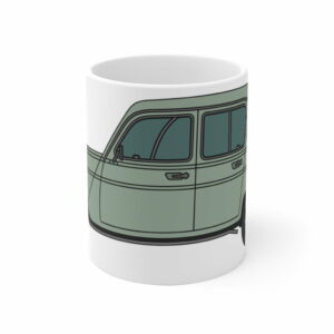 Renault 4L Ceramic Mug Automotive by blueprint art by the art box