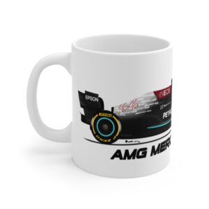 Lewis Hamilton 2021 Merceds W12 F1 Mug - Scuderia GP from the Lewis Hamilton store collection.