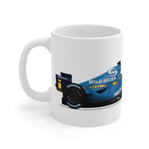 Fernando Alonso Renault R25 11oz Mug - Scuderia GP Formula 1 Memorabilia by ScuderiaGP