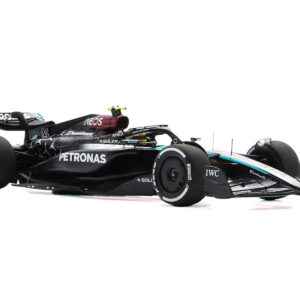 Mercedes-AMG F1 W15 E Performance #44 Lewis Hamilton "Petronas" Formula One F1 "Bahrain GP" (2024) with Acrylic Display Case 1/18 Model Car by Spark from the Lewis Hamilton store collection.