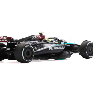 Mercedes-AMG F1 W15 E Performance #44 Lewis Hamilton "Petronas" Formula One F1 "Bahrain GP" (2024) with Acrylic Display Case 1/18 Model Car by Spark from the Lewis Hamilton store collection.