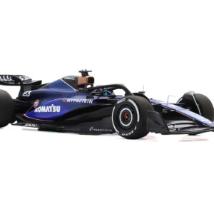 Williams FW46 #23 Alex Albon "Williams Racing" Formula One F1 "Bahrain GP" (2024) with Acrylic Display Case 1/18 Model Car by Spark from the Race Track Wall Art store collection.