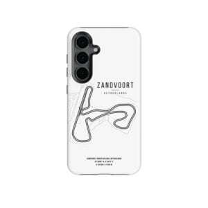 Zandvoort F1 Track Map Phone Case – A Tribute to the Historic Dutch Grand Prix from the Vintage store collection.