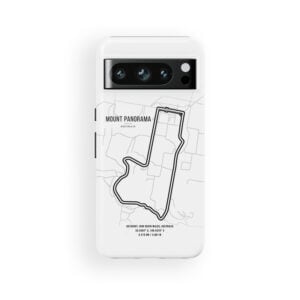Mount Panorama F1 iPhone Case – Embrace the Thrill of Bathurst from the More Series store collection.