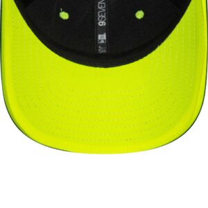 2025 VR46 Core 9Seventy Cap Stretch Snap Adults - Black/Neon Yellow from the MotoGP Memorabilia store collection.