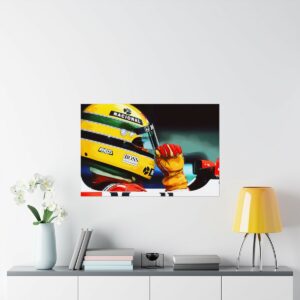 SENNA VINTAGE ART Ayrton Senna by SAIGONIZE