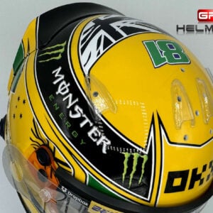 Oscar Piastri 2024 MONACO GP F1 Helmet Mc Laren F1 F1 Helmets by GPHelmet