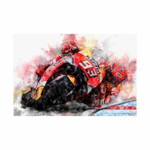 Marc Márquez, Bike Racing MotoGP, Poster MotoGP Memorabilia by Raceman