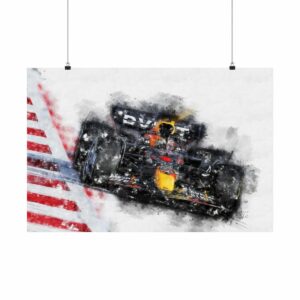 Max Verstappen, 2022, Formula One, Poster Max Verstappen by Raceman