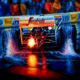 Ayrton Senna 1984 Monaco GP by Alex Stutchbury