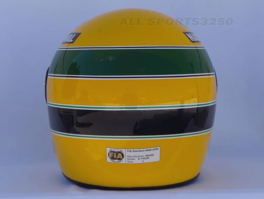 Ayrton Senna 1992 SHOEI Helmet Mc Laren F1 from the F1 Helmets store collection.