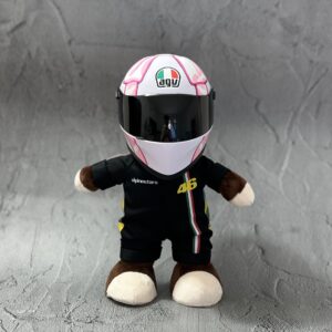 Rossi VR46 AGV Pista GP RR Limited Edition Misano Helmet Pink Bow MINI helmet Commemorative Moto Enthusiast Bear from the MotoGP Memorabilia store collection.