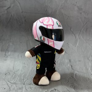 Rossi VR46 AGV Pista GP RR Limited Edition Misano Helmet Pink Bow MINI helmet Commemorative Moto Enthusiast Bear from the MotoGP Memorabilia store collection.