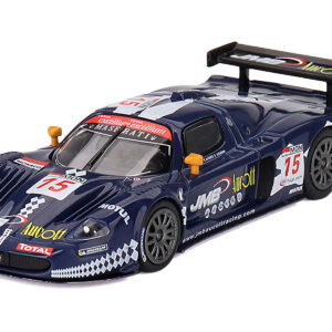Maserati MC12 Competizione #15 Ben Aucott - Alain Ferte - Stephane Daoudi "JMB Racing" "24 Hours of Spa" (2008) 1/64 Diecast Model Car by BBR from the Sports Car Racing Gifts store collection.