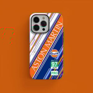 Aston Martin V8 Vantage GTE 2013 24 Hours of Le Mans Livery iPhone cases from the GPBox store.