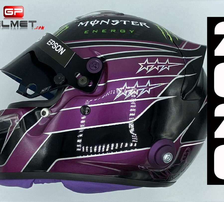 Lewis Hamilton 2020 Replica helmet / Mercedes Benz F1 / New!! Monza GP from the F1 Helmets store collection.