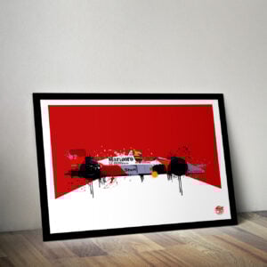 Ayrton Senna McLaren MP4 4 F1 print - Various Sizes. F1 gifts, Formula 1 Wall Art, Formula 1 poster, F1 artwork, Motorsport gift from the Ayrton Senna store collection.