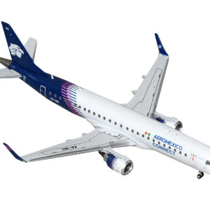 Embraer ERJ-190 Commercial Aircraft "Aeromexico Connect" (XA-IAC) White with Dark Blue Tail 1/400 Diecast Model Airplane by GeminiJets from the Automotive store collection.