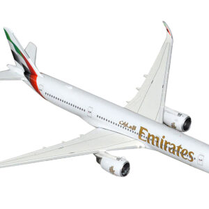 Airbus A350-900 Commercial Aircraft "Emirates Airlines" (A6-EXB) White with Tail Graphics 1/400 Diecast Model Airplane by GeminiJets from the Automotive store collection.