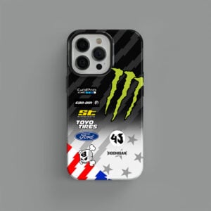 Ken Block Ford Mustang Hoonicorn V2 Climbkhana Livery iPhone cases & covers | DIZZY from the Automotive store collection.