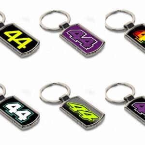 Lewis Hamilton #44 F1 Metal Keyring (Multiple Options Available) - Scuderia GP from the GPBox store.