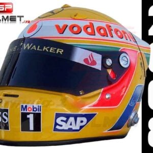 Lewis Hamilton 2008 Helmet Mc Laren F1 from the Vintage store collection.