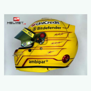 Lewis Hamilton 2025 F1 Helmet Ferrari F1 from the Lewis Hamilton store collection.