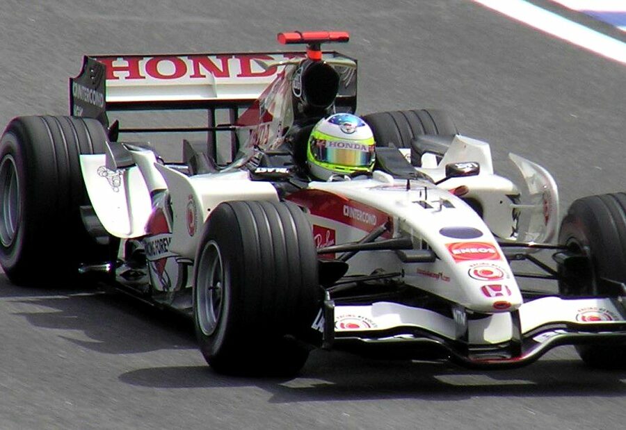 R24: Honda F1 racecar part Formula 1 motorsport engineering racing gift desk paperweight office display item guys mans mechanical from the F1 Car Parts store collection.