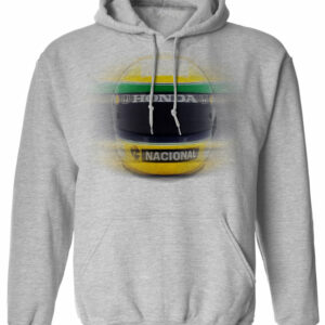 Senna Race Helmet Hoodie Automotive by Hotfuel