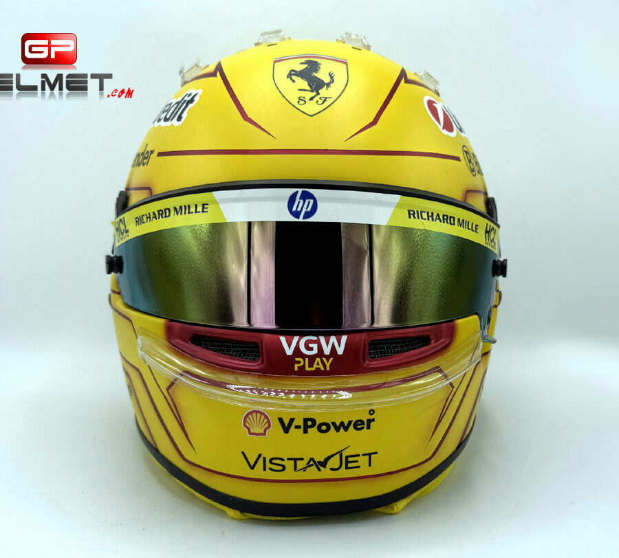 Lewis Hamilton 2025 F1 Helmet Ferrari F1 from the F1 Helmets store collection.