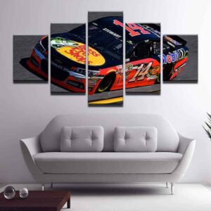 Nascar Chevrolet #14 Modular Wall Art Canvas from the GPBox store.