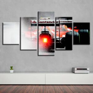 Ferrari F1 Modular Wall Art Canvas from the Race Car Wall Art store collection.