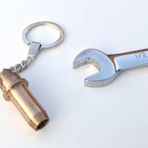 K16: Minardi F1 engine valve keyring & gift box keychain keyfob mans guys car driving Formula 1 motorsport racing christmas gift from the F1 Car Parts store collection.