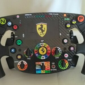 Ferrari SF1000 Replica Steering Wheel Formula 1 Memorabilia by Grand Prix Memorabilia