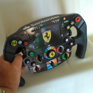 Ferrari SF1000 Replica Steering Wheel Formula 1 Memorabilia by Grand Prix Memorabilia