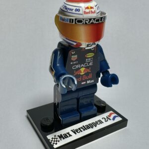 Max Verstappen 2024 formula 1 grand prix pilota driver minifigure Max Verstappen by RacingModelCar