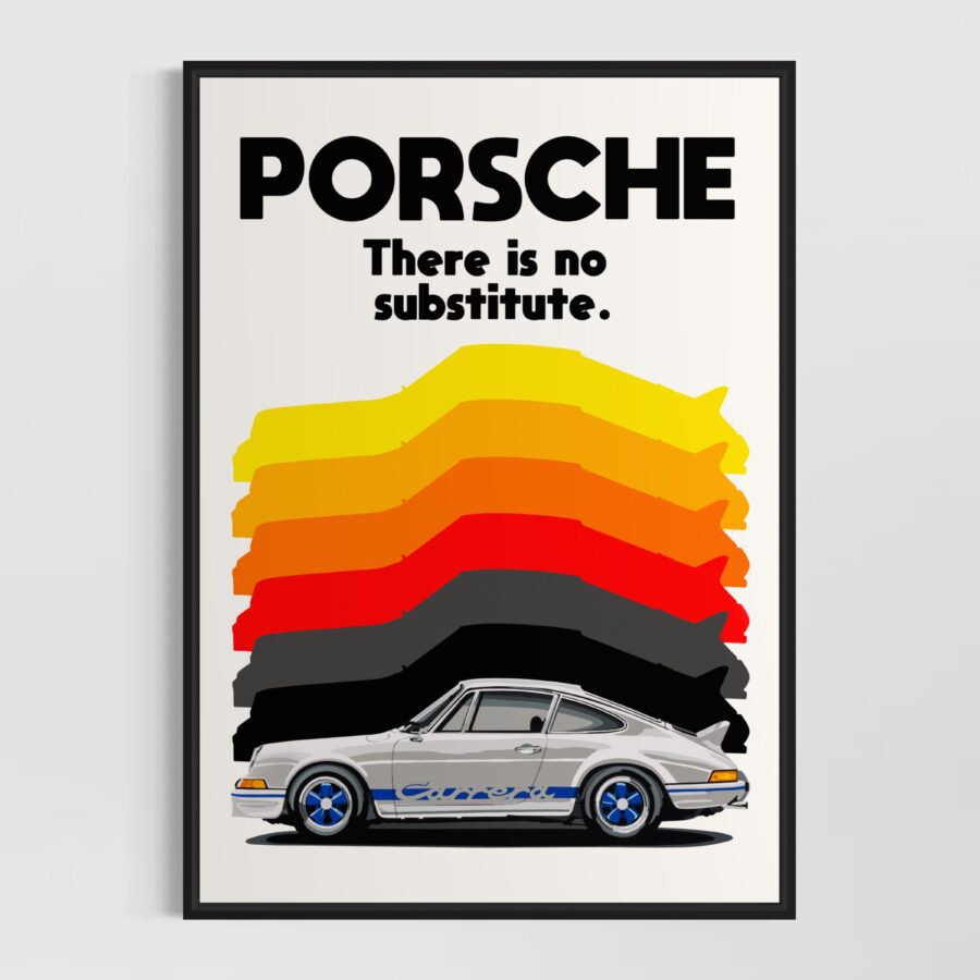 BPC Porsche 911 RS 2.7 (Bedroom Poster Collection) from the Vintage store collection.
