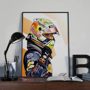Max Verstappen 2021 Redbull Poster from the Max Verstappen store collection.