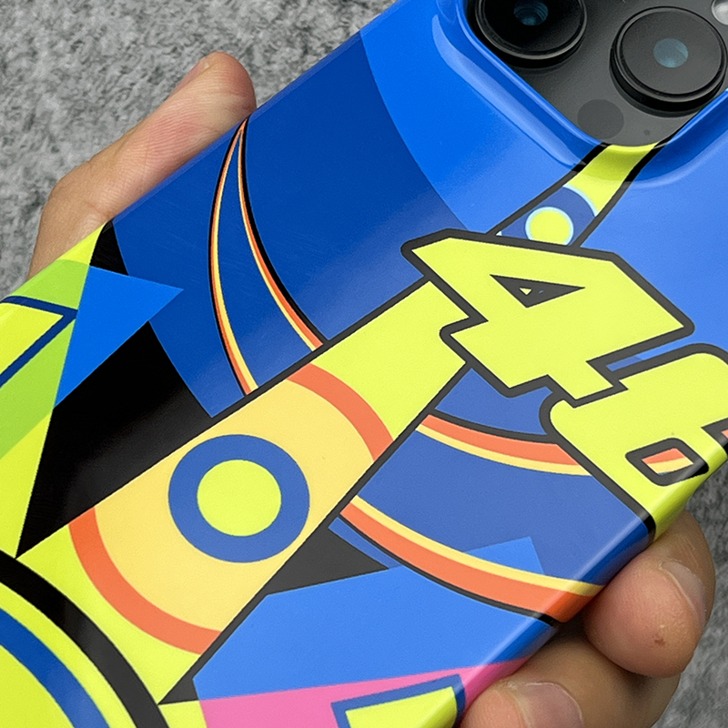Valentino Rossi Sun and Moon 2016 Helmet Livery Phone Case from the MotoGP Memorabilia store collection.