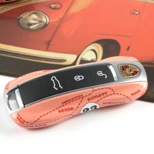 Porsche Pink Pig 24h LeMans livery Key Fob Cover Case for Porsche 992 911 CAYENNE PANAMERA TAYCAN NEW key from the Vintage store collection.