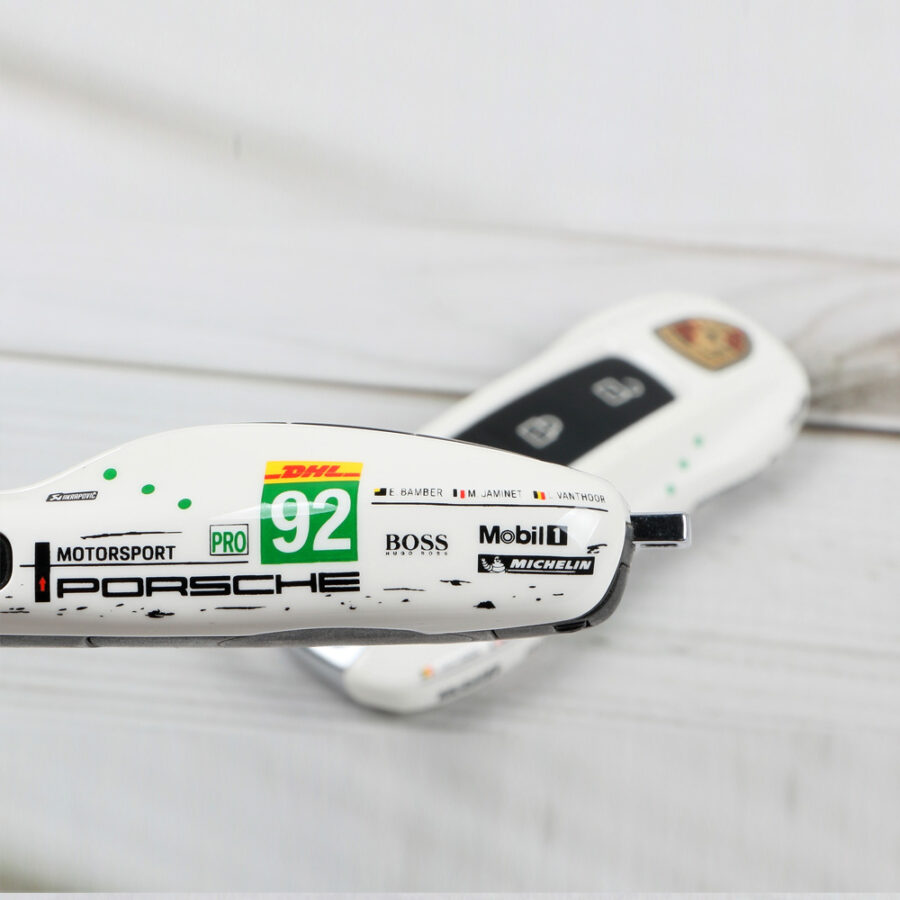 Porsche 911 GT3 RSR 2020 livery Key Fob Cover Case from the GPBox store.