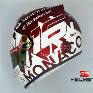Charles Leclerc 2024 MONACO GP F1 Helmet Ferrari F1 F1 Helmets by GPHelmet