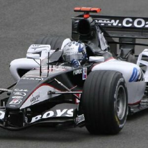 K16: Minardi F1 engine valve keyring & gift box keychain keyfob mans guys car driving Formula 1 motorsport racing christmas gift from the F1 Car Parts store collection.