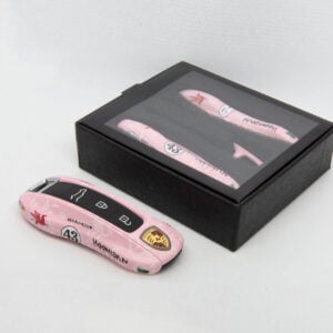 Ken Block #43 PPIHC 2022 hoonipigasus PORSCHE 911 pink pig livery Key Fob Cover Case for 992 911 CAYENNE PANAMERA TAYCAN NEW key from the Vintage store collection.