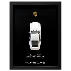 Porsche 911 Carrera RS 2.7 1:24 Handmade Framed Artwork from the Race Car Wall Art store collection.