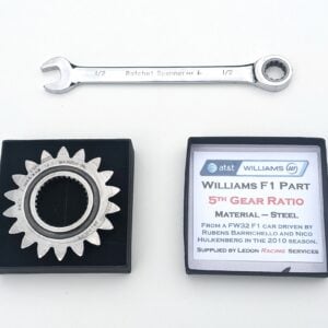 R01: Race & test used Williams F1 gear ratio Paperweight office desk accessory Formula 1 motorsport mechanical engineering gift F1 Car Parts by Ledon Gifts
