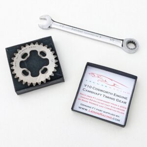 GPB3: Race & test used Jaguar F1 engine gear - Paperweight or office desk accessory guys mans motorsport racing engineering gift from the F1 Car Parts store collection.