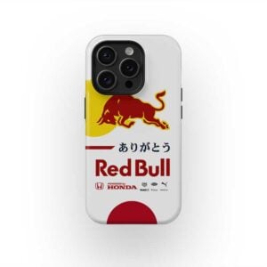 Max Verstappen Sergio Perez Red Bull Racing TurkishGP Honda livery RB16B Phone case from the GPBox store.